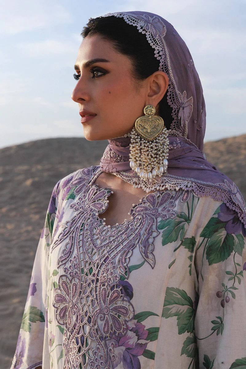 NUREH Amaris -231 luxury lawn embroidery 3 piece unstitched
