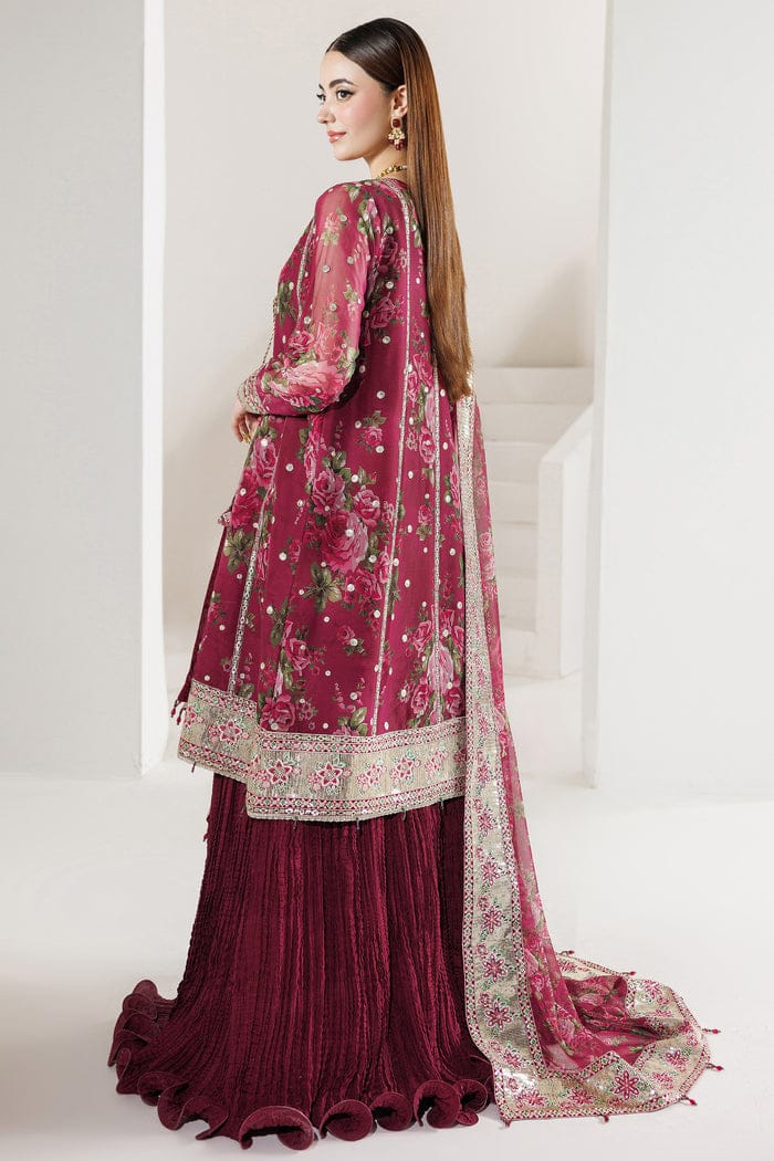 Farasha Fiorella Embroidered Lawn Unstitched 3Pc Suit