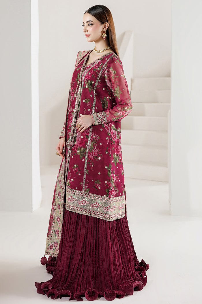 Farasha Fiorella Embroidered Lawn Unstitched 3Pc Suit