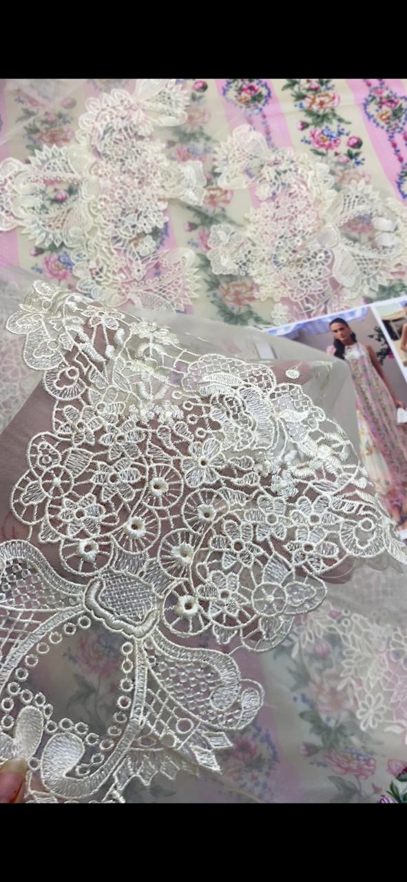 Embroidered Lawn 3 Piece Unstitched Suit CRWP-05-24 - Summer Collection