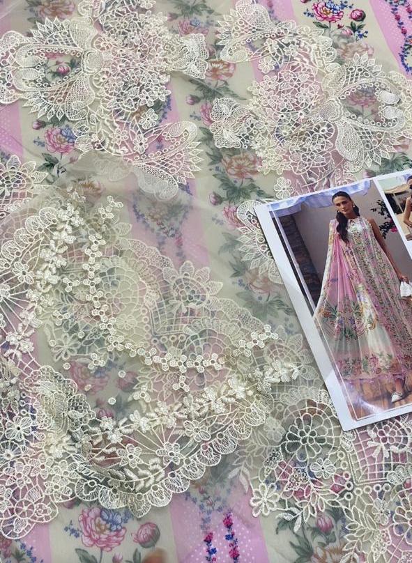 Embroidered Lawn 3 Piece Unstitched Suit CRWP-05-24 - Summer Collection